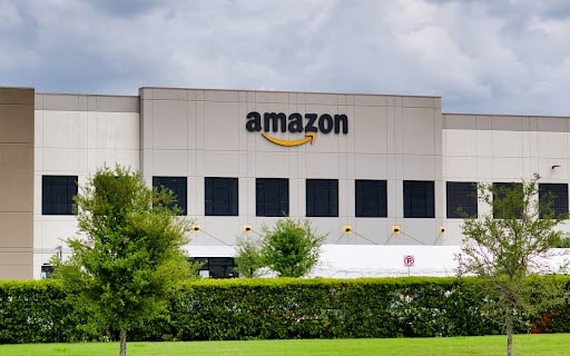An Amazon fulfillment center in Houston, Texas