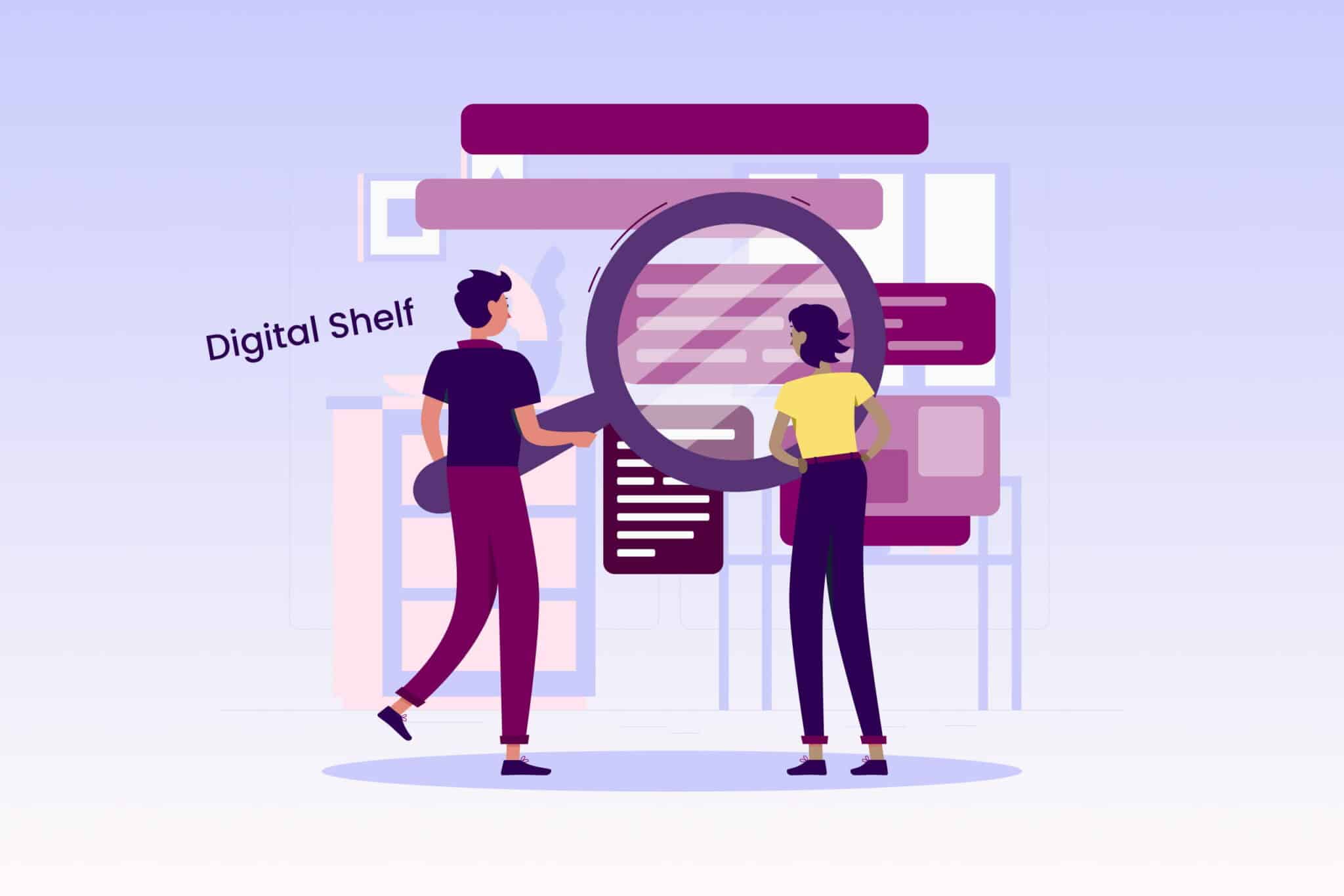 What is the amazon digital shelf trellis