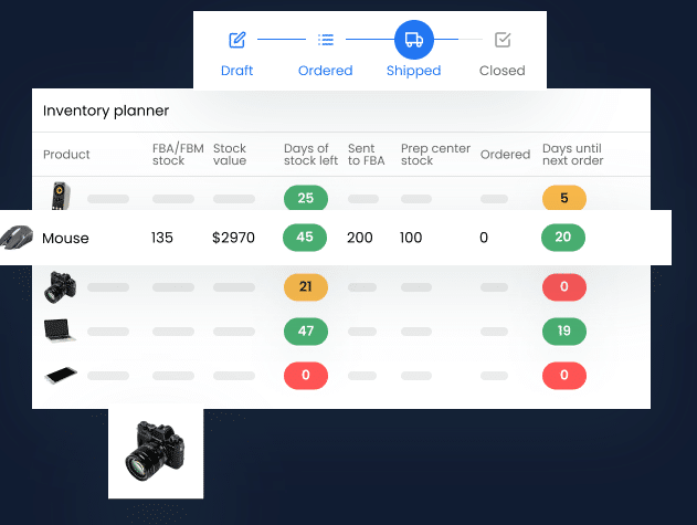 Sellerboard conceptual dashboard