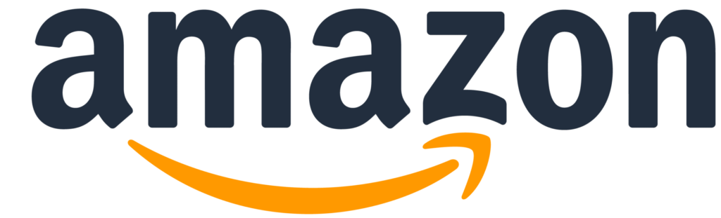 Amazon logo image.