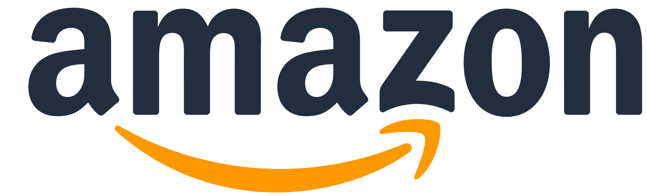 Amazon logo image.