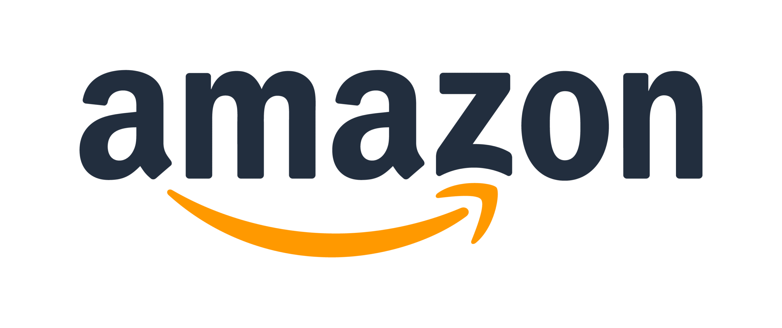 Amazon logo image.